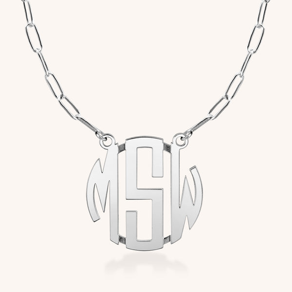 Monogram Necklace - Morrow Sloan