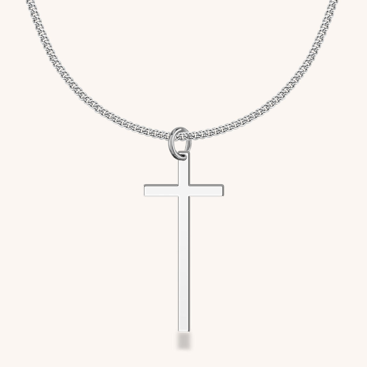 14k Gold Cross Charm