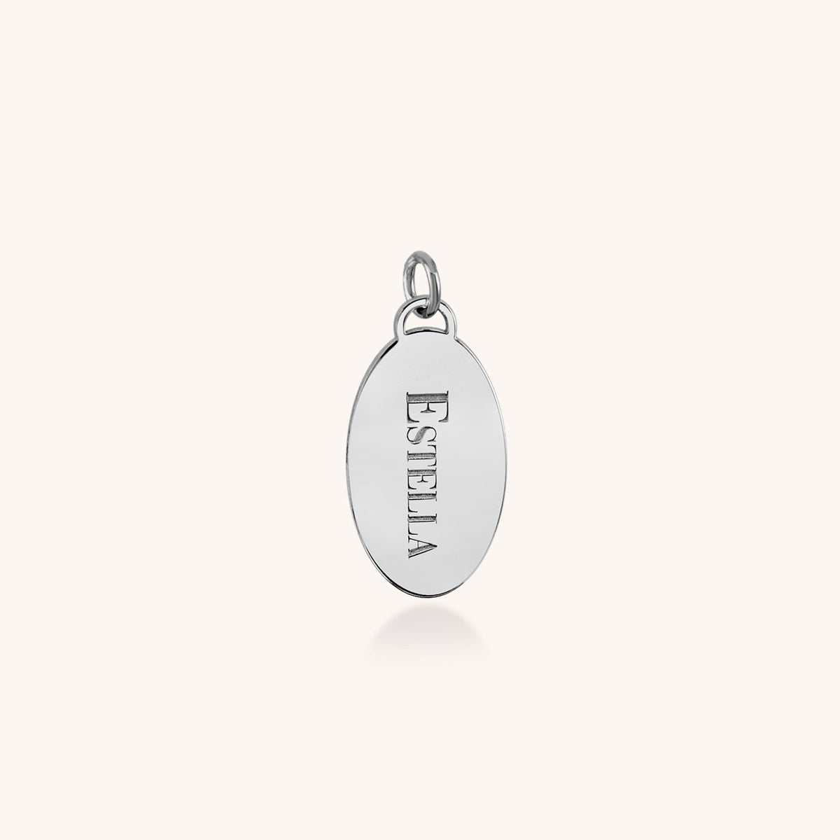 14k Gold Elle Timeless Oval Pendant