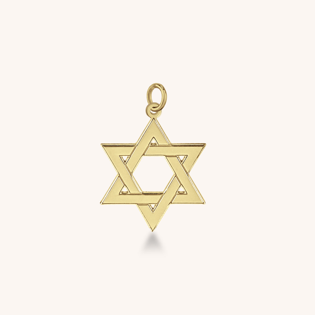 Pierced Star of David Charm