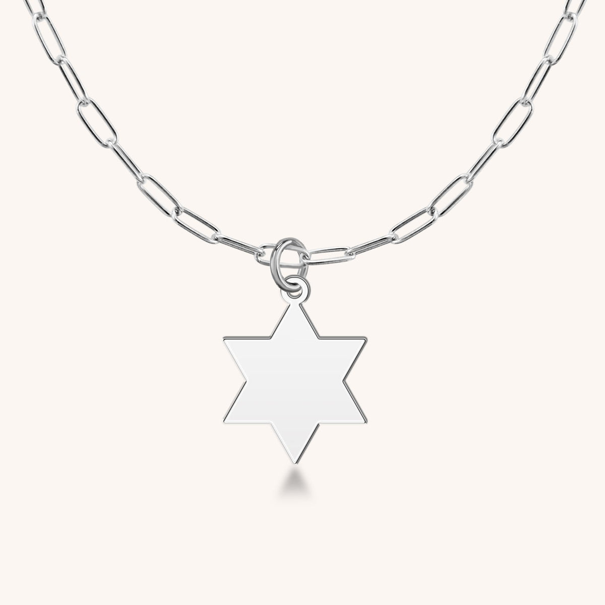 14k Gold Mini Star of David Charm