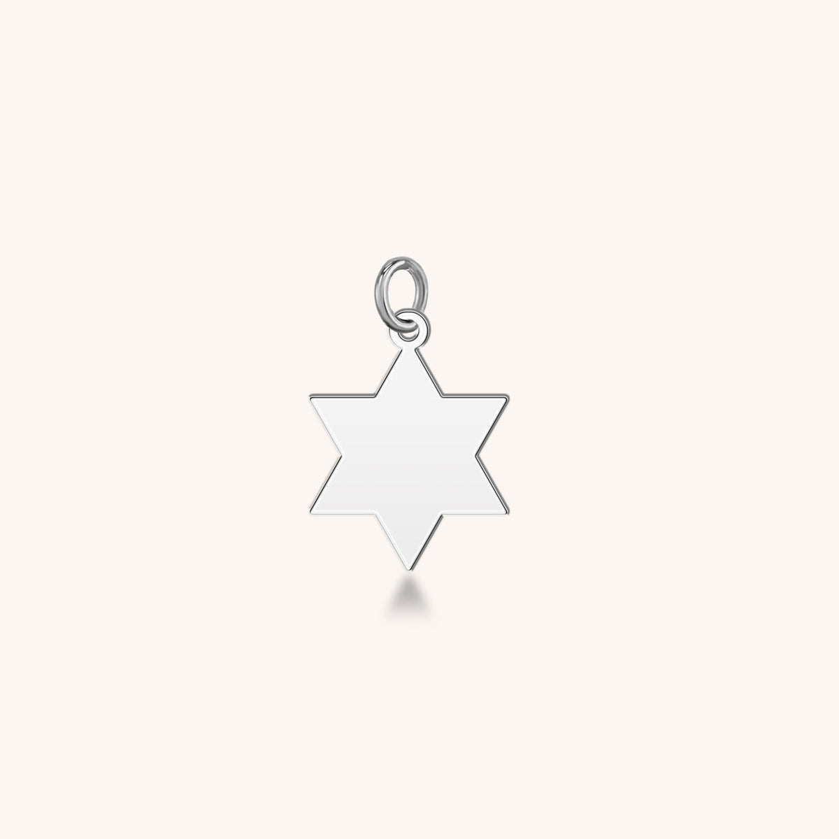 14k Gold Mini Star of David Charm