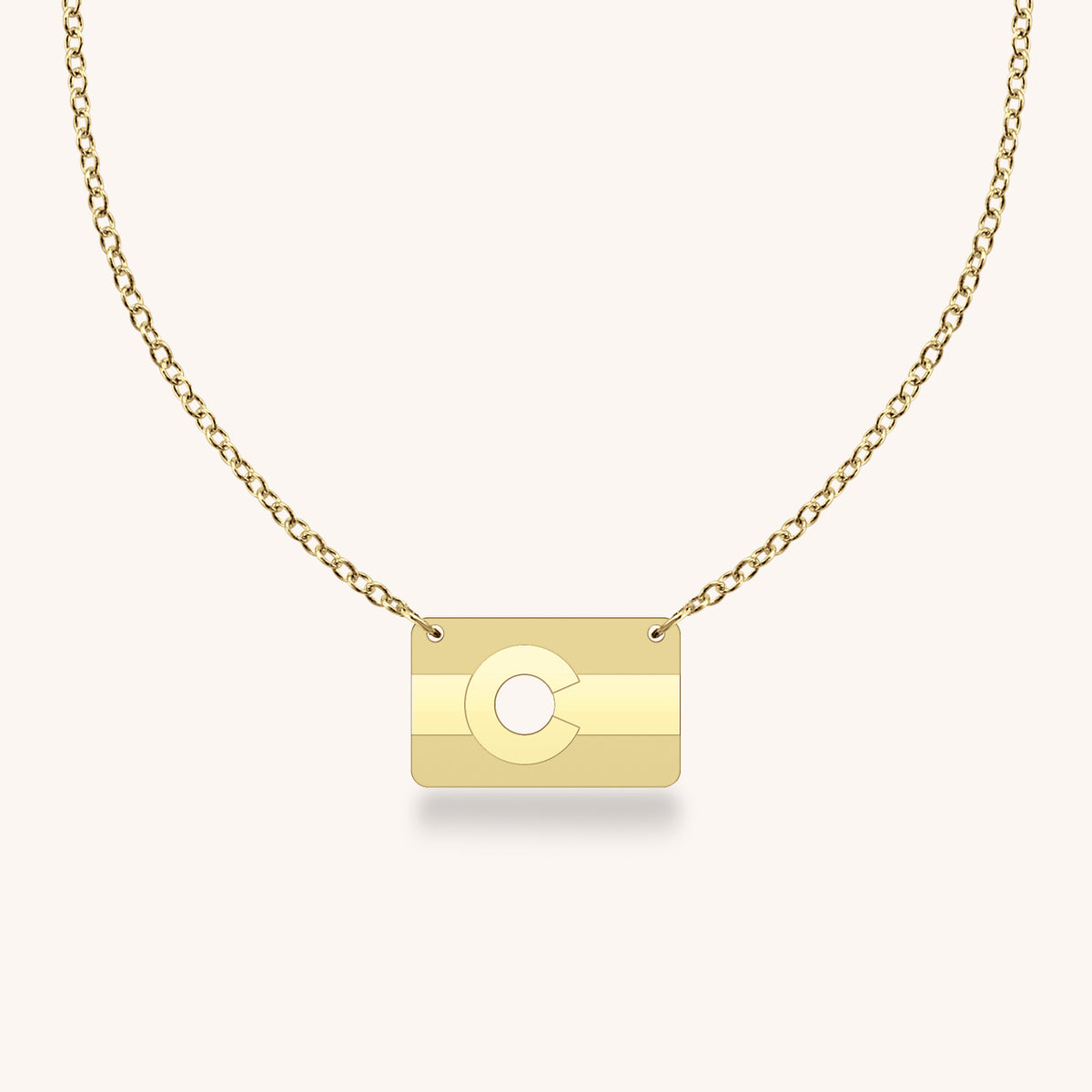 Colorado State Flag Necklace
