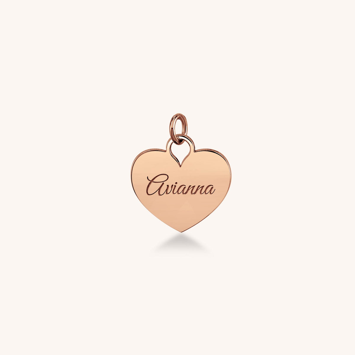 14k Gold Ash Keepsake Heart Pendant