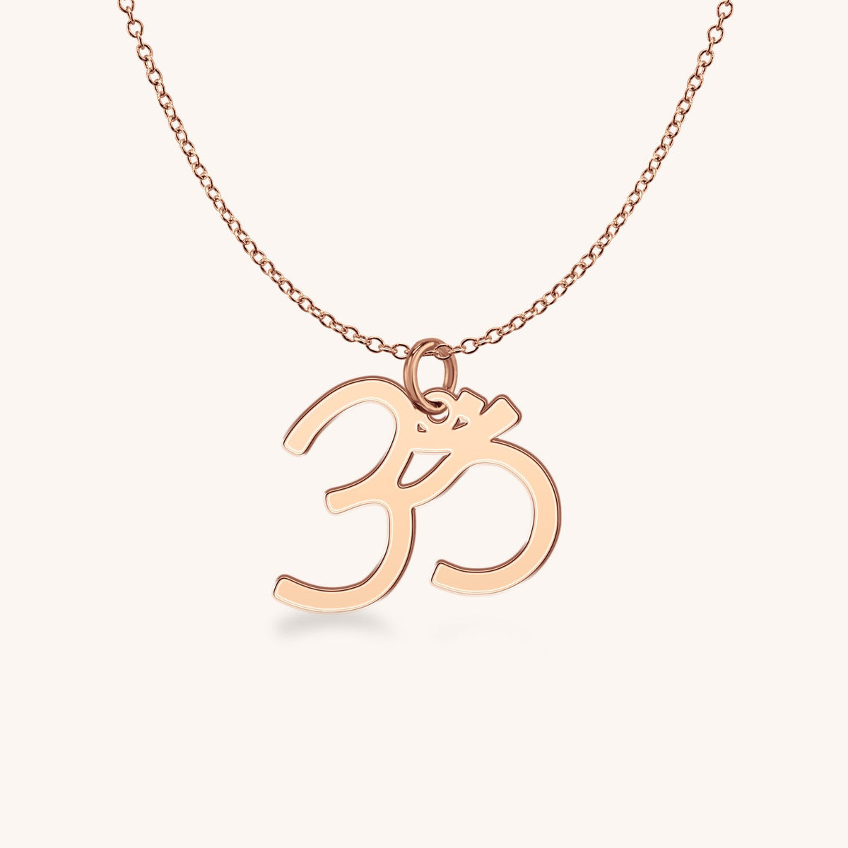 Sterling Silver Om Charm