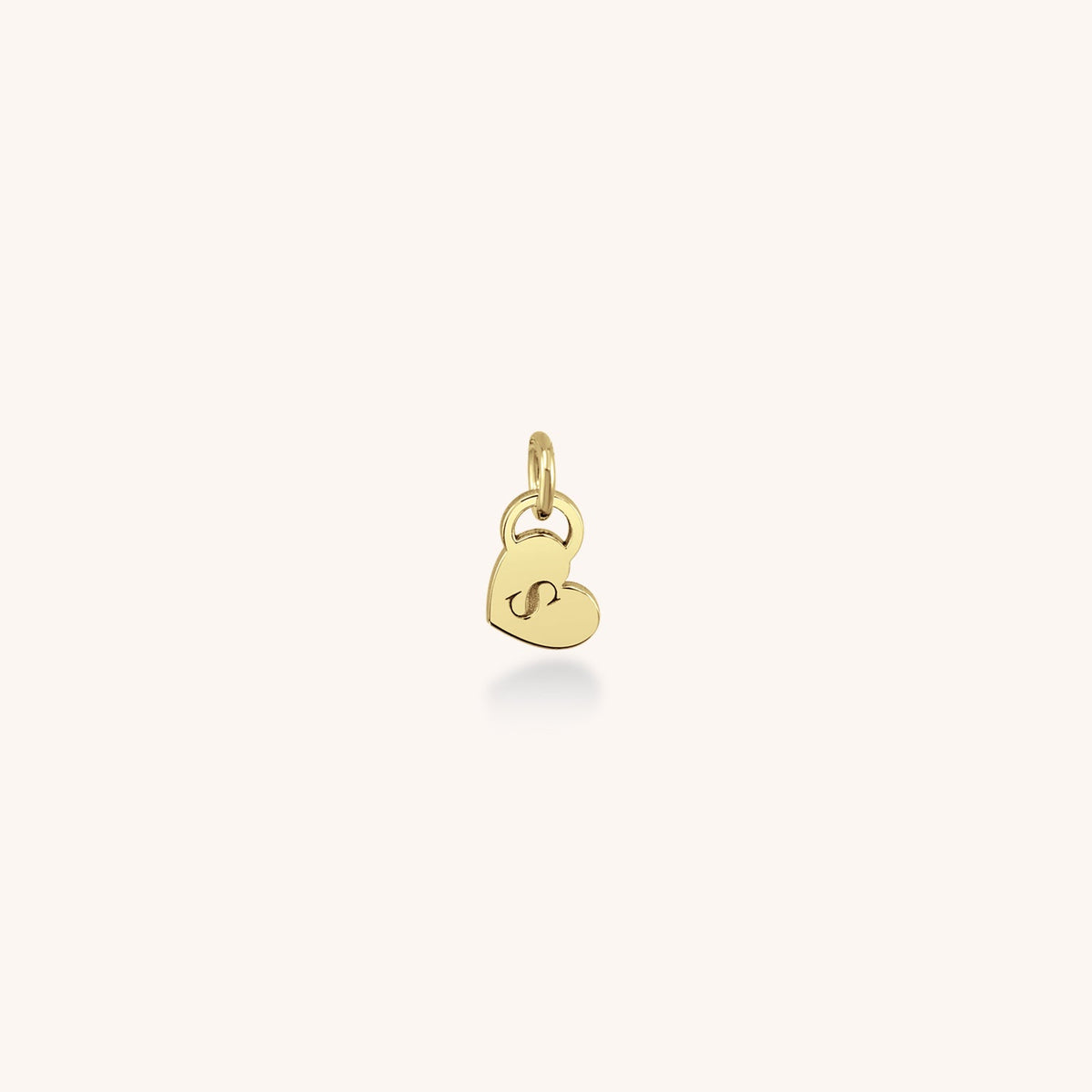 10k Gold Elle Curio Heart Pendant