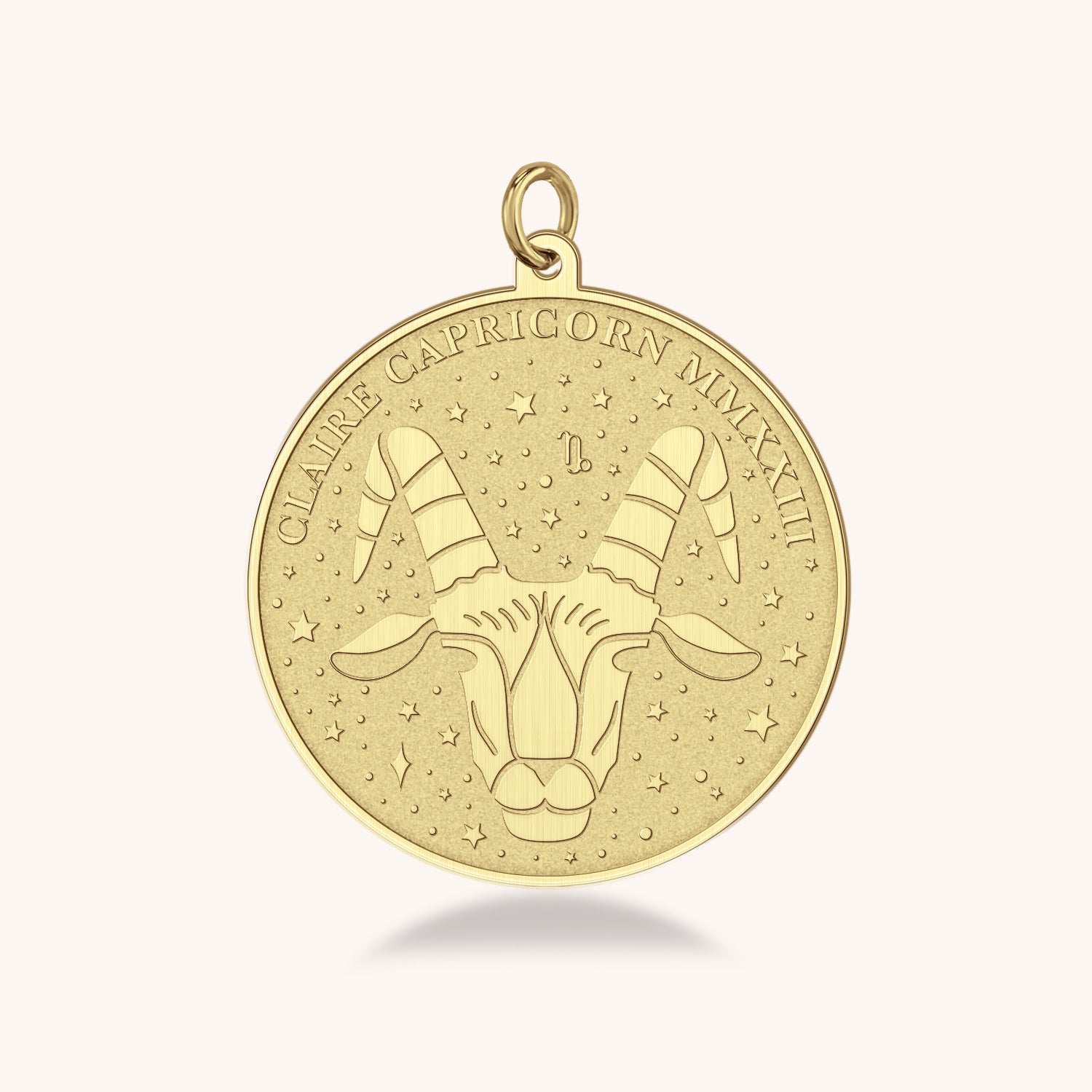Capricorn Necklace, Solid Gold – Modern Myth