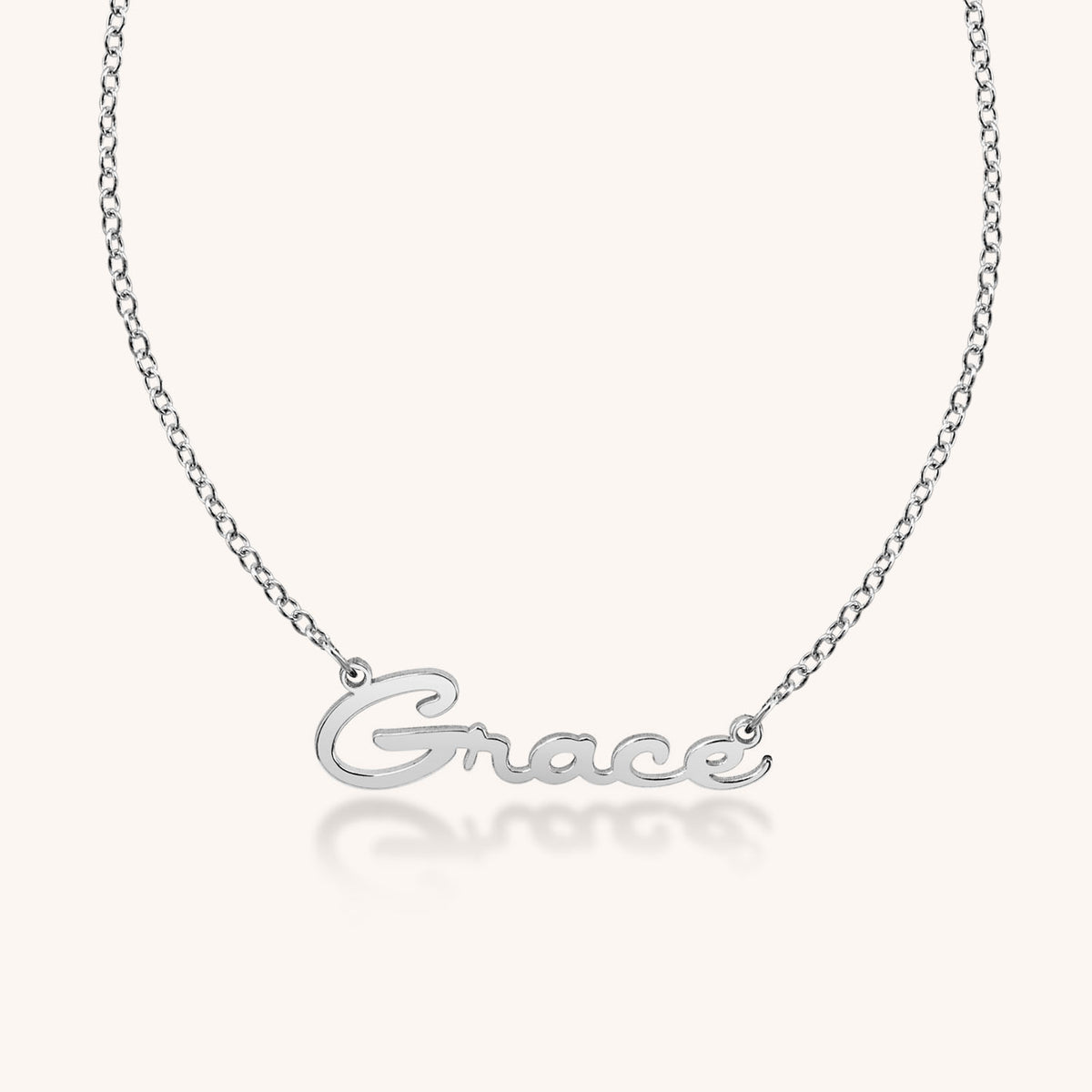 Rachel Nameplate Necklace